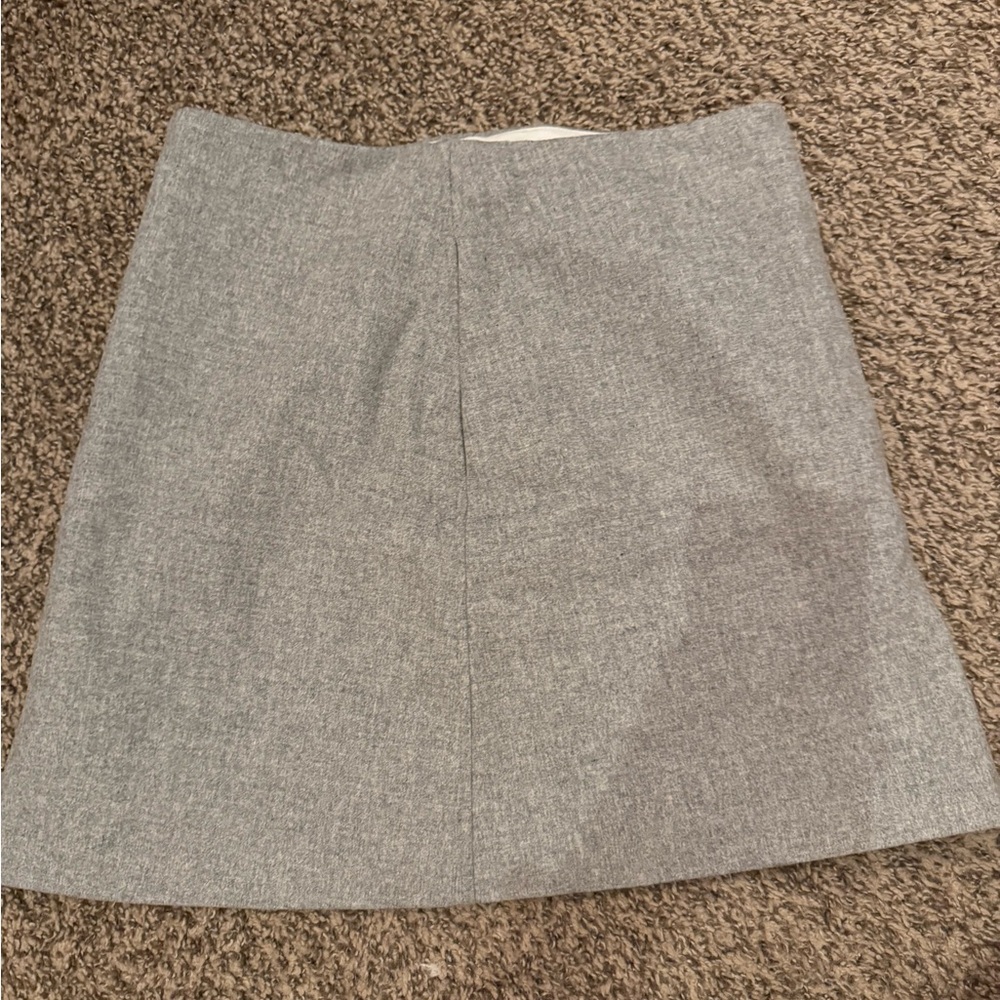 Aritzia Gray Mini Skirt - Picture 4 of 6